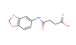 n-benzo[1,3]dioxol-5-yl-succinamic acid
