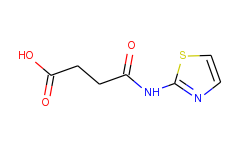 n-thiazol-2-ylsuccinamic acid