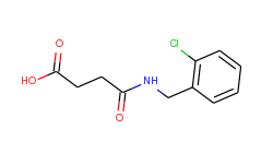 4-[(2-chlorobenzyl)amino]-4-oxobutanoic acid