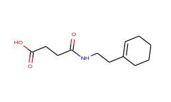 4-{[2-(1-cyclohexen-1-yl)ethyl]amino}-4-oxobutanoic acid