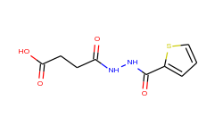 4-oxo-4-[n-(thiophene-2-carbonyl)-hydrazino]-butyric acid