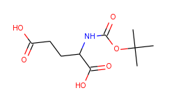 DL-Glutamic acid, N-[(1,1-dimethylethoxy)carbonyl]-