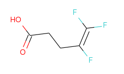 4,5,5-trifluoropent-4-enoic acid
