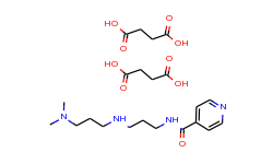 n-[3-(3-dimethylamino-propylamino)-propyl]-isonicotinamide disuccinate