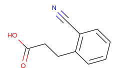 3-(2-cyanophenyl)propanoic acid