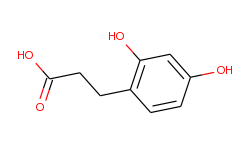 3-(2,4-dihydroxyphenyl)propionic acid