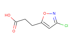 3-(3-chloro-isoxazol-5-yl)-propionic acid