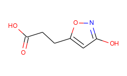 3-(3-hydroxy-isoxazol-5-yl)-propionic acid