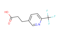 3-[6-(trifluoromethyl)pyridin-3-yl]propanoic acid