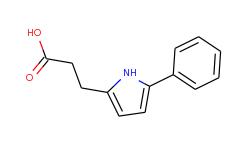 3-(5-phenyl-1h-pyrrol-2-yl)-propionic acid