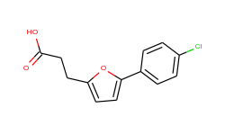 3-[5-(4-chloro-phenyl)-furan-2-yl]-propionic acid