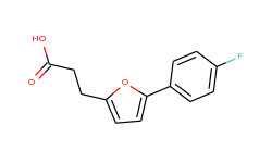 3-[5-(4-fluoro-phenyl)-furan-2-yl]-propionic acid