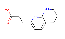 3-(5,6,7,8-tetrahydro-1,8-naphthyridin-2-yl)propanoic acid