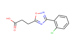 3-[3-(2-chloro-phenyl)-[1,2,4]oxadiazol-5-yl]-propionic acid