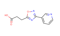 3-(3-pyridin-3-yl-[1,2,4]oxadiazol-5-yl)-propionic acid