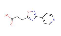 3-(3-pyridin-4-yl-[1,2,4]oxadiazol-5-yl)-propionic acid