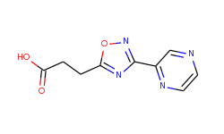 3-[3-(pyrazin-2-yl)-1,2,4-oxadiazol-5-yl]-propanoic acid