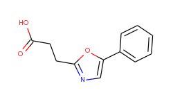 3-(5-phenyl-oxazol-2-yl)-propionic acid