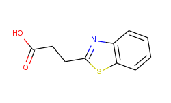 3-benzothiazol-2-yl-propionic acid