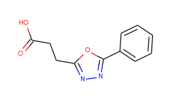 3-(5-phenyl-[1,3,4]oxadiazol-2-yl)-propionic acid