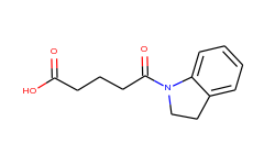 5-(2,3-dihydroindol-1-yl)-5-oxo-pentanoic acid