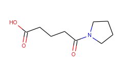 5-oxo-5-pyrrolidin-1-yl-pentanoic acid