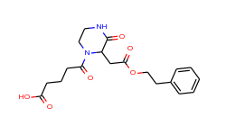 5-oxo-5-{3-oxo-2-[2-oxo-2-(phenethyloxy)ethyl]-1-piperazinyl}pentanoic acid
