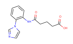 4-(2-imidazol-1-yl-phenylcarbamoyl)-butyric acid
