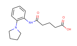4-(2-pyrrolidin-1-yl-phenylcarbamoyl)-butyric acid