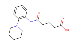 4-(2-piperidin-1-yl-phenylcarbamoyl)-butyric acid