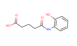 5-[(2-hydroxyphenyl)amino]-5-oxopentanoic acid