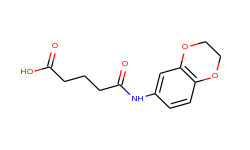 5-(2,3-dihydro-1,4-benzodioxin-6-ylamino)-5-oxopentanoic acid