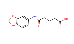4-(benzo[1,3]dioxol-5-ylcarbamoyl)-butyric acid