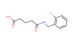 5-[(2-chlorobenzyl)amino]-5-oxopentanoic acid