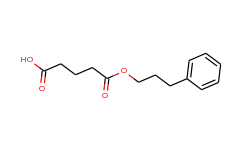 5-oxo-5-(3-phenylpropoxy)pentanoic acid