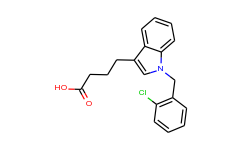 4-[1-(2-chlorobenzyl)-1h-indol-3-yl]butanoic acid
