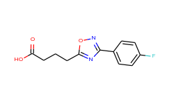 4-[3-(4-fluoro-phenyl)-[1,2,4]oxadiazol-5-yl]-butyric acid
