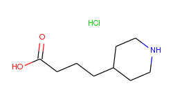 4-Piperidinebutanoic acid, hydrochloride