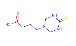 4-(4-thioxo-[1,3,5]triazinan-1-yl)butyric acid