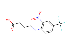 4-[2-nitro-4-(trifluoromethyl)anilino]-butanoic acid