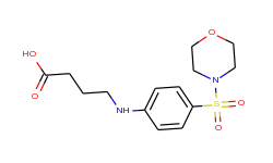 4-{[4-(morpholin-4-ylsulfonyl)-phenyl]amino}butanoic acid