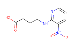 4-[(3-nitro-2-pyridinyl)amino]butanoic acid