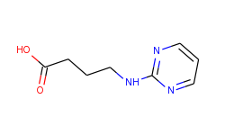 4-(pyrimidin-2-ylamino)-butyric acid