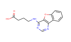 4-(benzo[4,5]furo[3,2-d]pyrimidin-4-ylamino)-butyric acid