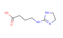 4-(4,5-dihydro-1h-imidazol-2-ylamino)butyric acid