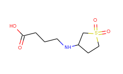 4-(1,1-dioxotetrahydro-1lambda*6*-thiophen-3-yl-amino)butyric acid