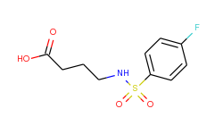 4-(4-fluoro-benzenesulfonylamino)-butyric acid