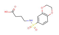 4-(2,3-dihydro-benzo[1,4]dioxine-6-sulfonylamino)-butyric acid