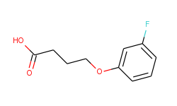 4-(3-fluoro-phenoxy)-butyric acid