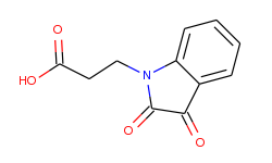 3-(2,3-dioxo-2,3-dihydro-indol-1-yl)-propionic acid